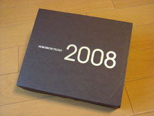 ほぼ日手帳2008 パッケージ