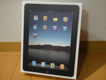 iPadシンプルなパッケージ